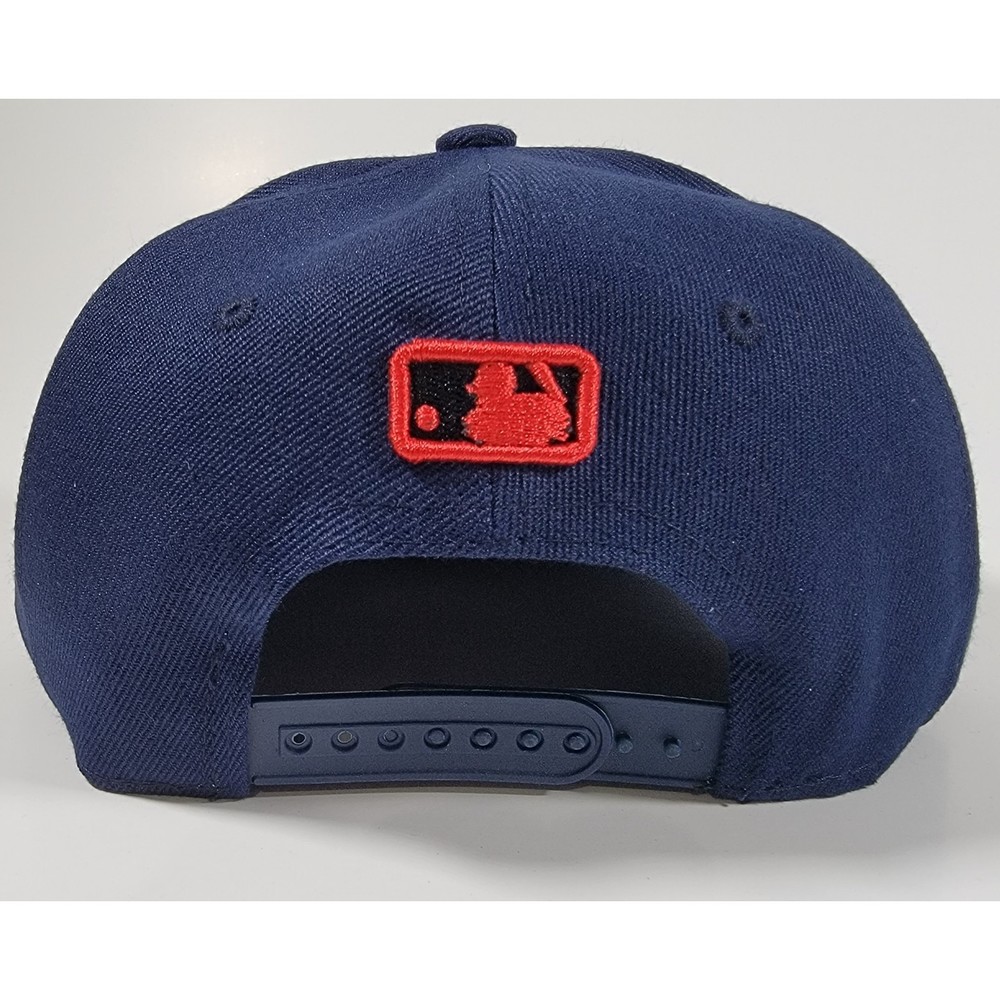 New York Yankees New Era Adjustable Snapback Blue / Red Hat MLB Baseball Cap - Picture 3 of 6